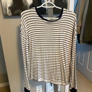 Garage Stripped Long Sleeve